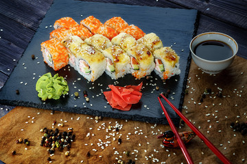 Sushi is a Japanese food