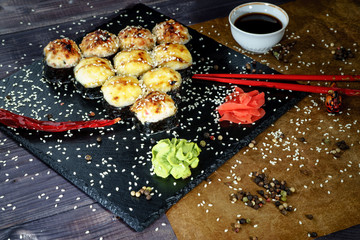 Sushi is a Japanese food