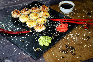 Sushi is a Japanese food