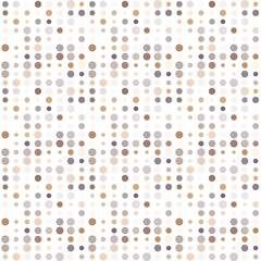 Seamless abstract pattern background with a variety of colored circles.