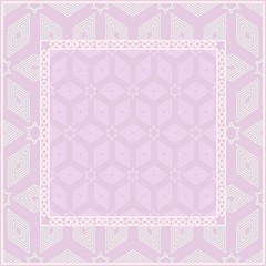 Vector pattern with abstract geometric style. Repeating sample figure and line. For fashion interiors design, wallpaper, textile industry