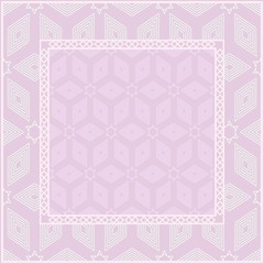 Vector pattern with abstract geometric style. Repeating sample figure and line. For fashion interiors design, wallpaper, textile industry