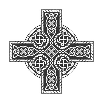 Celtic Cross Vector Ornament