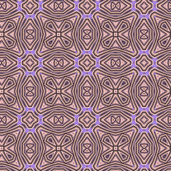 Seamless color pattern from lines of different thickness.