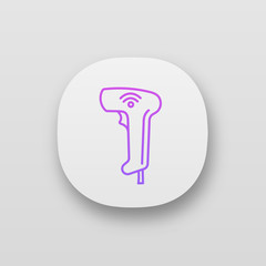 Wireless barcode scanning app icon