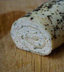 Curd cheeses from natural products