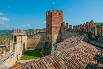 Castle of Soave near Verona