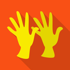 Vector design of own and textile symbol. Collection of own and safety stock vector illustration.