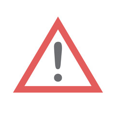 Safety prohibition icon on white background for graphic and web design, Modern simple vector sign. Internet concept. Trendy symbol for website design web button or mobile