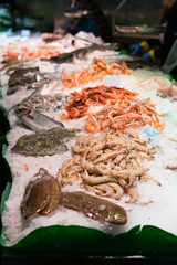 Barcelona market of the boqueria