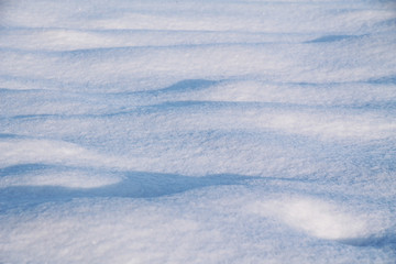 Fototapeta na wymiar surface of snow useful for background