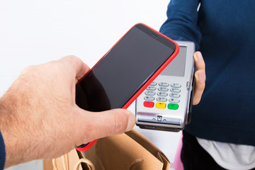 buying and paying with mobile phone, electronic payment