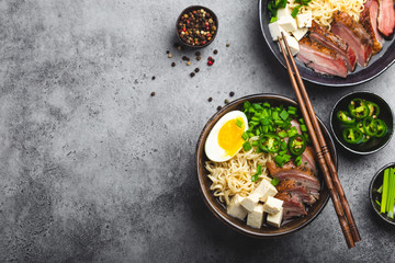 Japanese soup ramen