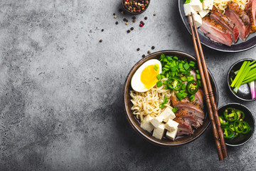 Japanese soup ramen