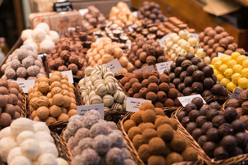 Barcelona market of the boqueria