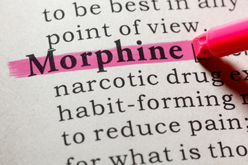 definition of morphine
