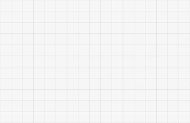 Seamless paper grid texture. Grid on white background. Square checkered background. Vector illustration