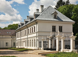 Radziwill palace complex in Biala Podlaska. Poland