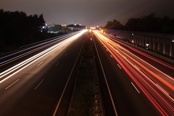 Fototapeta na wymiar Highway in Germany