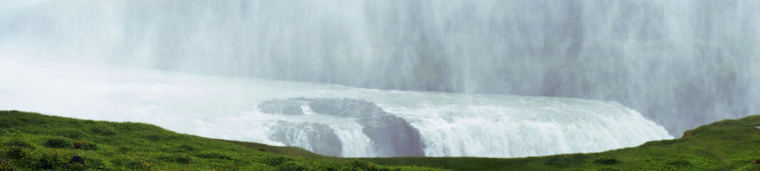 Panorama of the Falls Gullfoss