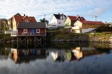 Fototapeta na wymiar Henningsvaer - Lofoten Islands - Norway