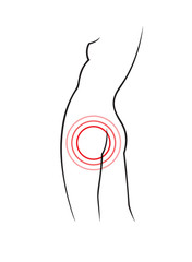 Woman body correction with the help of plastic surgery concept on white background. Vector illustration