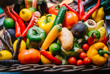 Vegetables Vegetarian Vegan Food Background Variety