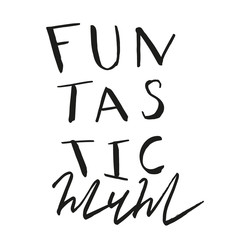 Handlettering in vector about lovely mother, mom, mommy, mamma, fantastic and funny moms