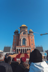 People's Salvation Cathedral, Orthodox cathedral in Bucharest patriarchal cathedral of the Romanian Orthodox Church and the tallest and largest orthodox church in the world by volume