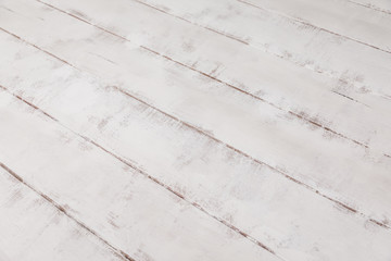 White old table for background