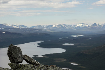 lake in the mountains