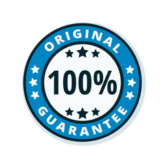 100% Original Guarantee label illustration