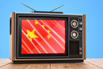 Chinese Television concept, 3D rendering