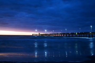 Obraz premium Bob Hall Pier, Padre Balli Park, Corpus Christi, Texas