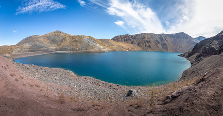Embalse el Yeso Dam at Cajon del Maipo - Chile