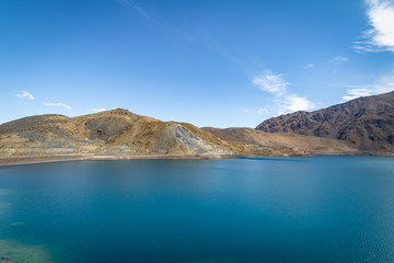 Obraz premium Embalse el Yeso Dam at Cajon del Maipo - Chile