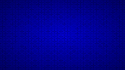 Abstract background of small crosses in shades of blue colors