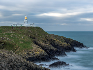 Fototapeta na wymiar Strumble Head Lighthouse