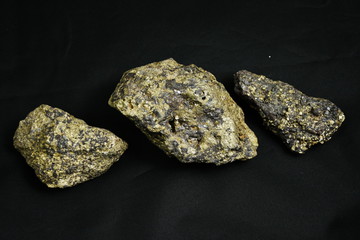 Chalcopyrite,Copper pyrites mineral stone 