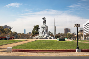 Plaza Baquedano Square - Santiago Chile