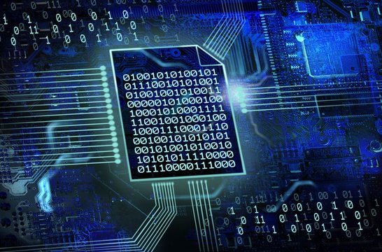 Abstrakter IT Daten Hintergrund