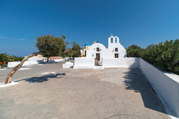 Oia village - Santorini Cyclades Island - Aegean sea - Greece