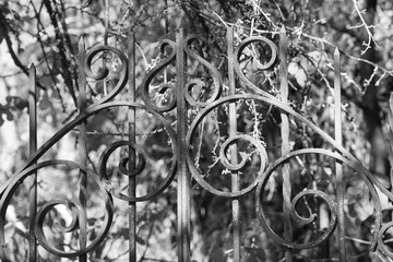 Antique wrought iron