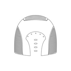 air humidifier icon. Element of cyber security for mobile concept and web apps icon. Thin line icon for website design and development, app development