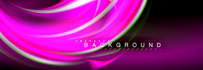 Blurred fluid colors background, abstract waves lines, mixing colours with light effects on light backdrop. Vector artistic illustration for presentation, app wallpaper, banner or posters