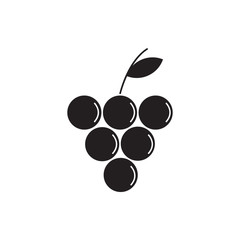 Grapes icon. Element of cyber security for mobile concept and web apps icon. Glyph, flat icon for website design and development, app development
