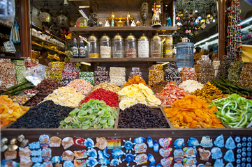 Spices at the Spice Market in Istanbul