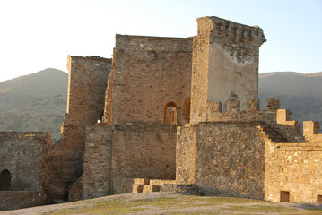 Crimea. Zander. Summer. Recreation / Genoese fortress