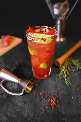 COCKTAIL with chile