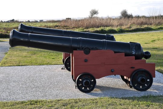 Revolutionary War Era Cannons